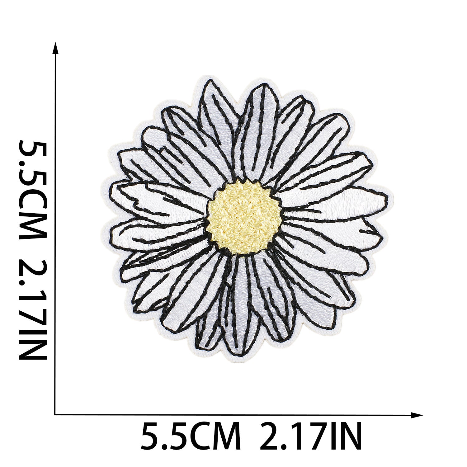 Wholesale Hundred Flowers Embroidery Patches Colorful Flowers Embroidery Patches